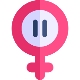 postmenopausal female symbol